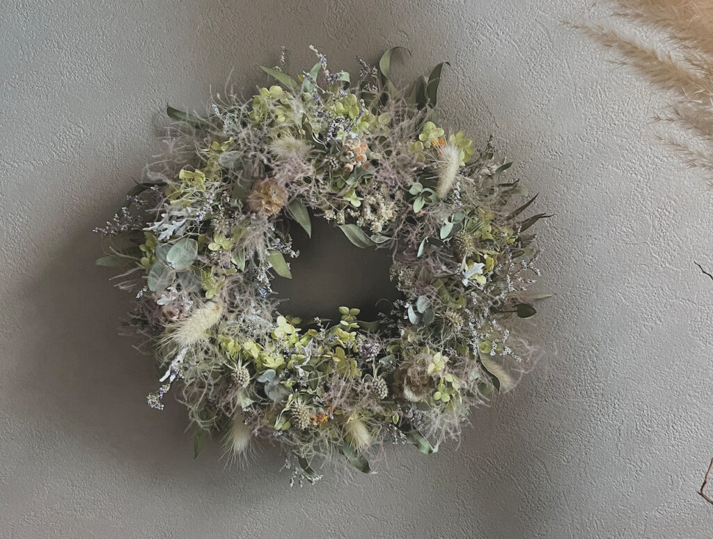 ドライフラワー スワッグ ブーケ ドライフラワーオーダー セミオーダー