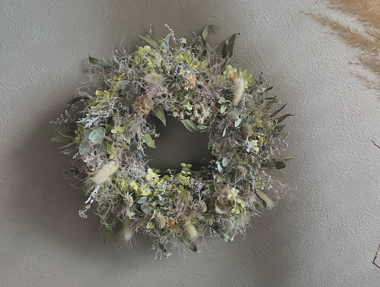 ドライフラワー スワッグ ブーケ ドライフラワーオーダー セミオーダー