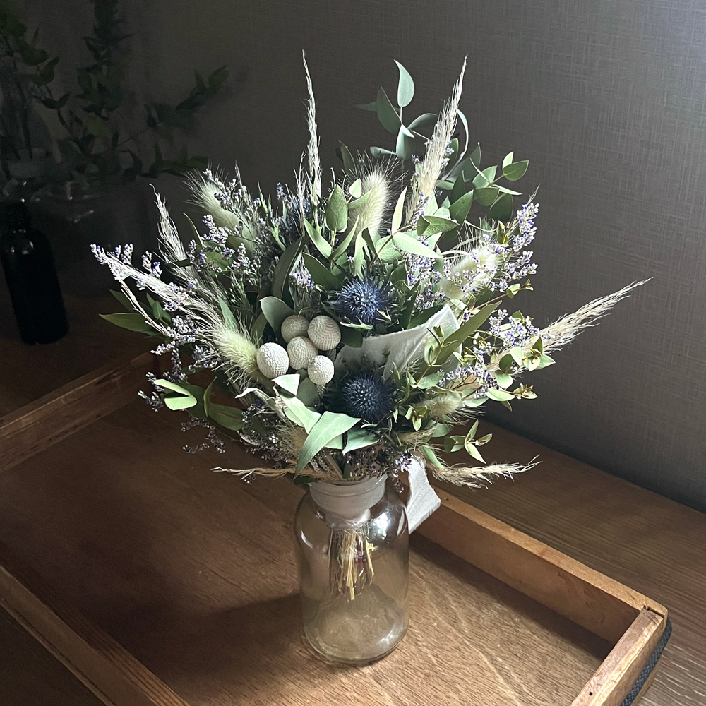 ドライフラワー スワッグ ブーケ ドライフラワーオーダー セミオーダー