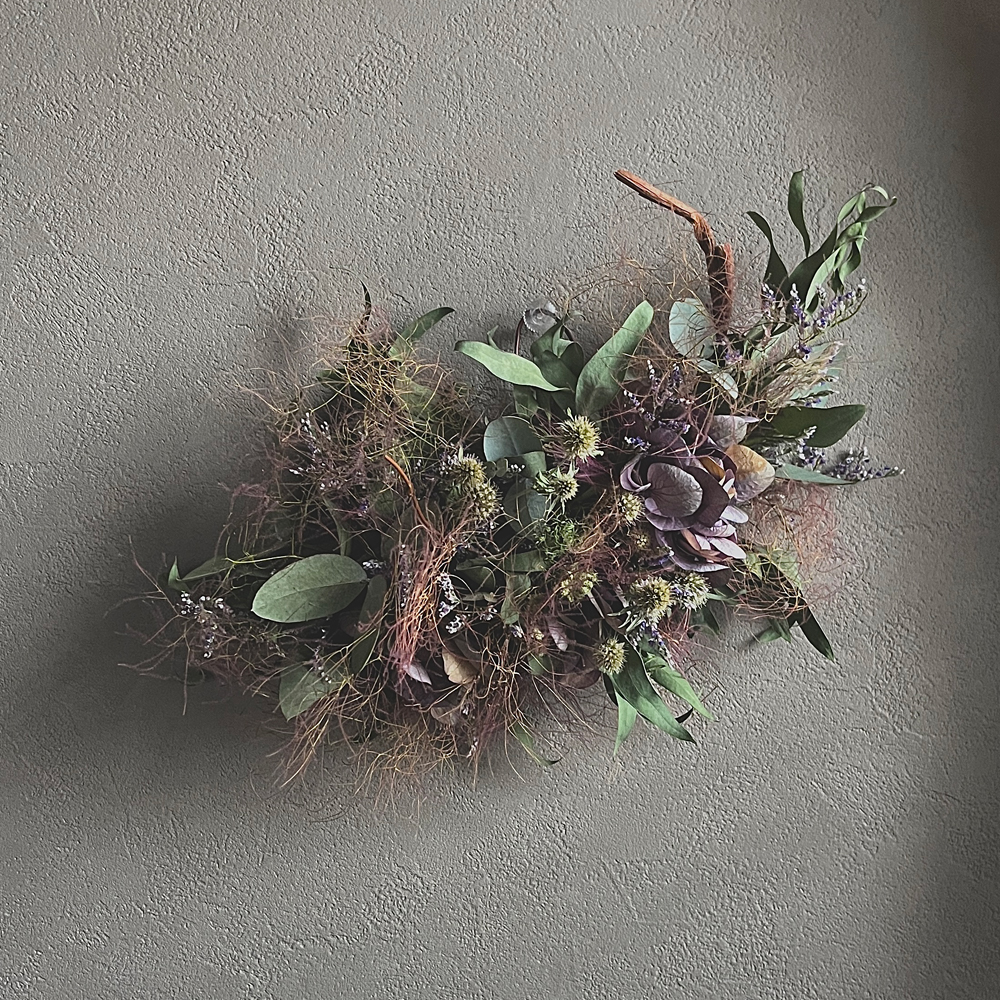 ドライフラワー スワッグ ブーケ ドライフラワーオーダー セミオーダー